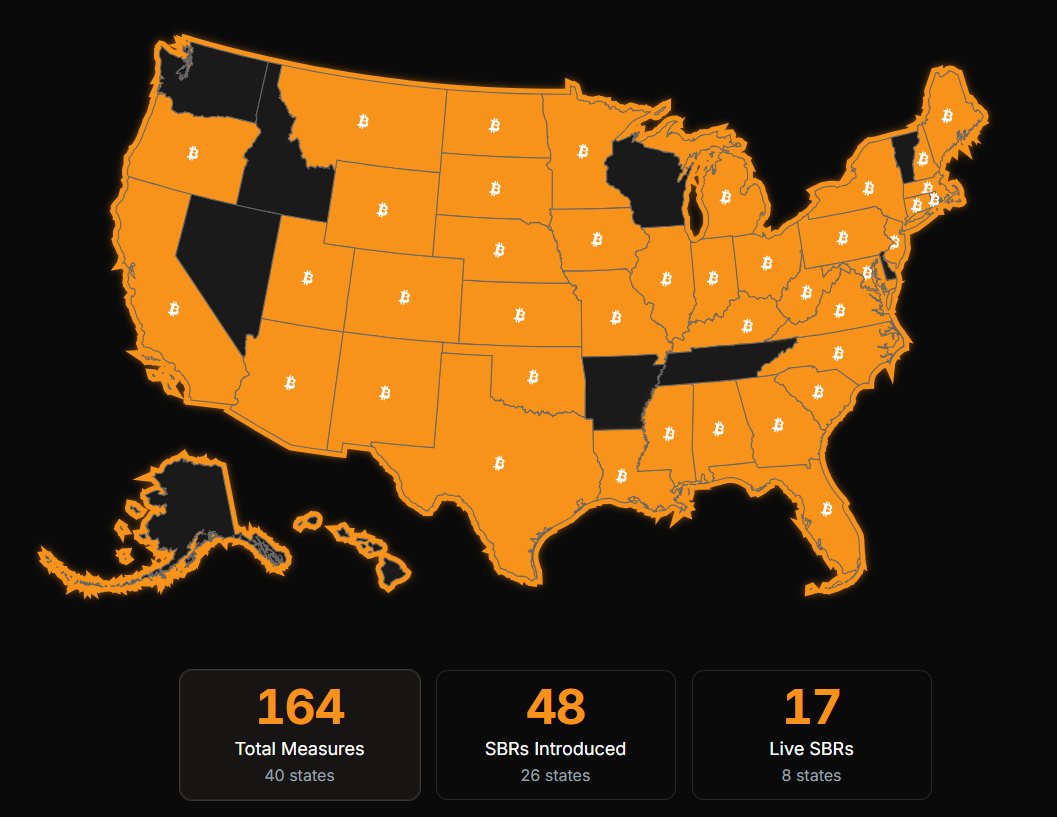 Bitcoin is taking over the 🇺🇸 U.S!