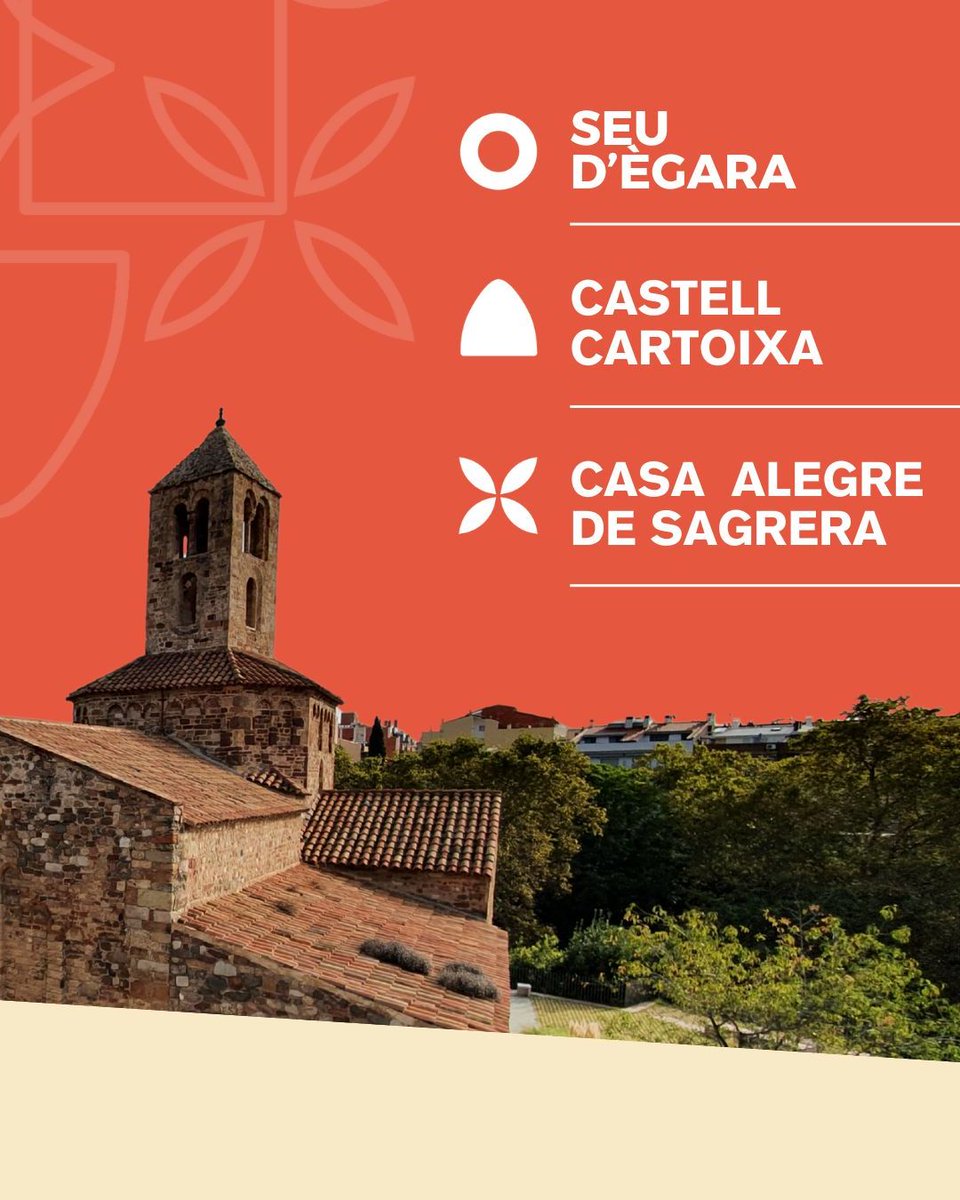 Ajuntament de Terrassa (@ajterrassa) on Twitter photo La <a href="/FMterrassa/">Festa Major de Terrassa</a>... és PATRIMONI!!! 😍😍
El #MuseuDeTerrassa obre les seves portes per #FestaMajorTRS.
Aprofiteu i visiteu La Seu d'Ègara, la Casa Alegre i el Castell Cartoixa.
I també aprofiteu i no us perdeu les diferents exposicions
festamajorterrassa.cat/informacio-uti… La <a href="/FMterrassa/">Festa Major de Terrassa</a>... és PATRIMONI!!! 😍😍
El #MuseuDeTerrassa obre les seves portes per #FestaMajorTRS.
Aprofiteu i visiteu La Seu d'Ègara, la Casa Alegre i el Castell Cartoixa.
I també aprofiteu i no us perdeu les diferents exposicions
festamajorterrassa.cat/informacio-uti…