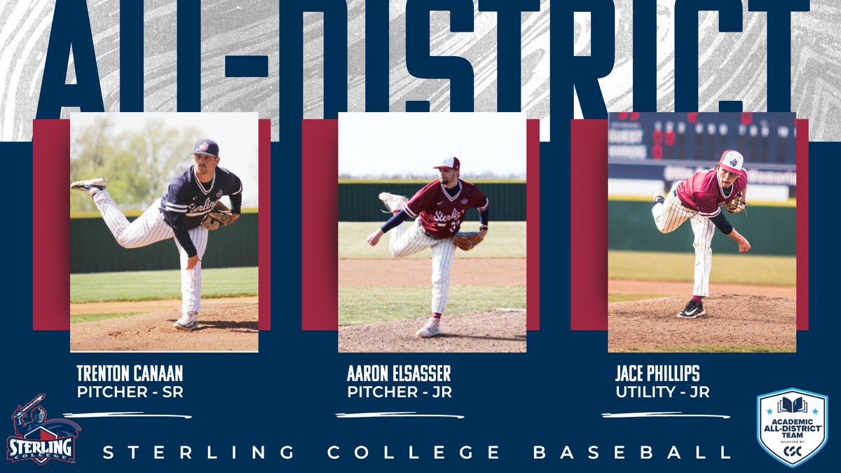 🎓⚾ Shoutout to THREE Warriors named to the CSC Academic All-District Team! 📚💪

They’ve shown what it means to be true student-athletes—getting it done in the classroom &amp; on the field. Proud of you, Warriors!

#SwordsUp #TraditionStartsHere

(ft. the real Aaron Elsasser)