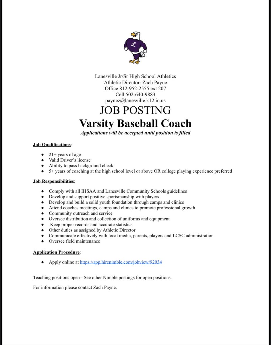 Lanesville Eagles tweet media