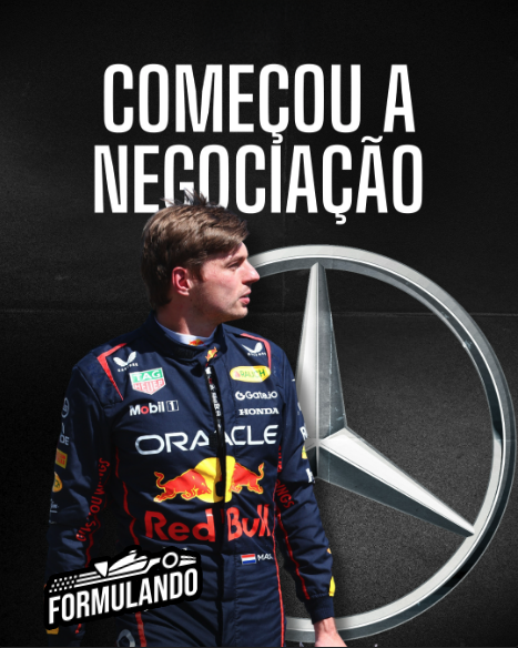 Formulando_F1's tweet photo. Segundo a 'Sky Sports', a Mercedes já iniciou negociações concretas com Max Verstappen para tê-lo como piloto principal a partir de 2026. Apesar de ter contrato com a Red Bull até 2028, o holandês pode deixar a equipe antes graças a uma cláusula de desempenho. https://t.co/4dtEdEuVIY