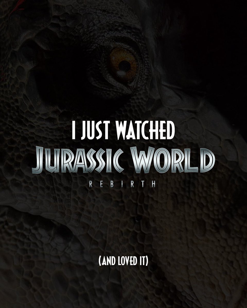 movieposterguy's tweet photo. #JurassicWorldRebirth https://t.co/QOJ60TFO8V