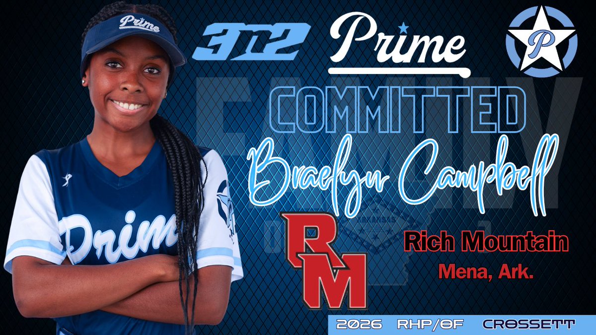 Big proud of Prime 2026 RHP @BraelynCamp18 for her commitment to <a href="/UARMSoftball/">UARM Bucks Softball</a> and <a href="/nealy_tracy/">Tracy Nealy</a> today. Braelyn has been w/ Prime for years and has worked very hard to get where she's at. The "steal" of the 2024 PSFL Draft and an important piece for a very good 16 Gold team this