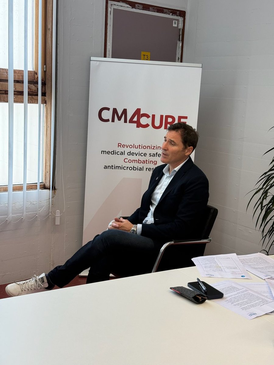 A few days ago we welcomed the FRESCI – Human Health Innovation team to the hospital to film a feature on CM4CURE 🧬

Cécile Oury &amp; Patrizio Lancellotti shared how our tech is reshaping cardiovascular care.

Stay tuned!
#MedicalInnovation #Cardiology #ScienceToImpact