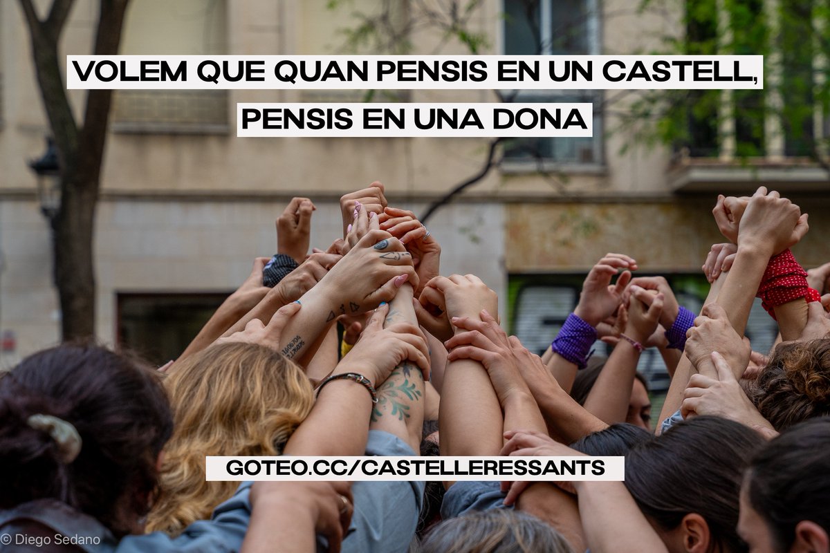 📢 Fa un any vam començar el rodatge del nostre documental independent “Pit i Ovaris. Les dones castelleres de Sants”. Avui, necessitem un cop de mà per acabar-lo. Mira el tràiler, tria una recompensa i fes pinya amb nosaltres :)
🍍ca.goteo.org/project/pit-i-…