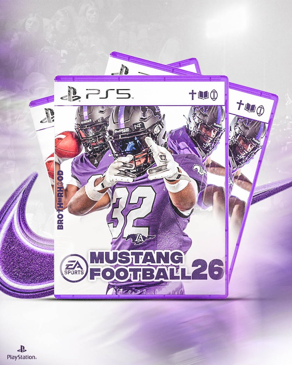 LAmustangFB's tweet image. Hear us out…. 🔥💜🖤🔥 #BibleBooksBall