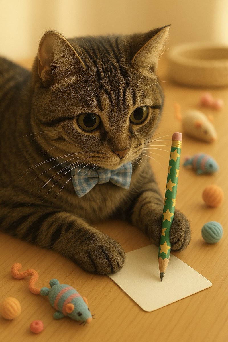 OreoToRitz's tweet photo. 七夕目前🎋
みんな、お願い事、書いた？
ぼくは迷い中…

#オレオとリッツ🐾
#猫好きさんと繋がりたい 
#猫のいる暮らし
#猫のいる幸せ
#chatGPT https://t.co/78QQxi1tPq