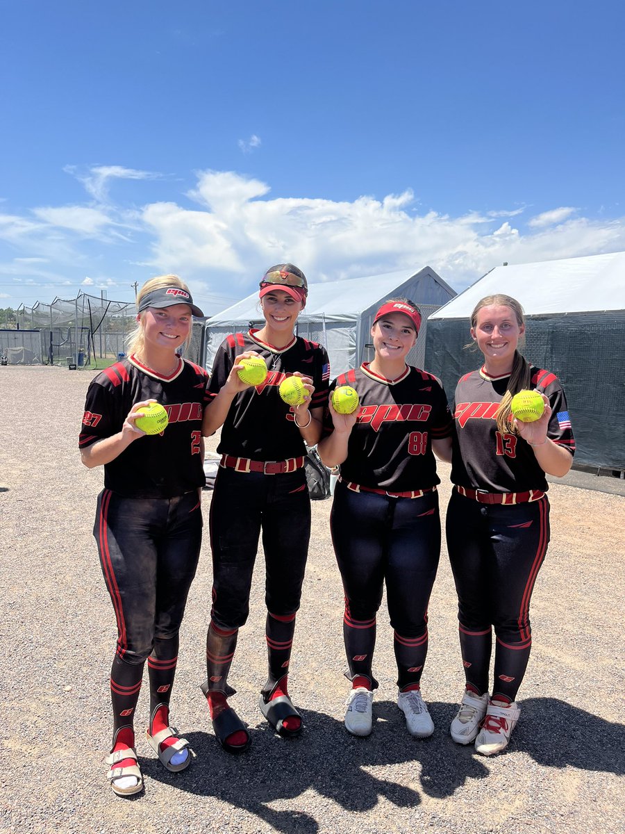 Epic National 18U (Burnett /Smith) (@2026epic) on Twitter photo Day 1 ✅ 2-0 Pool <a href="/TCSFastpitch/">TC Fastpitch</a> <a href="/triplecrownspts/">Triple Crown Sports</a> Fireworks 18U‼️
HR Club: Burnett-<a href="/CycloneSB/">Iowa State Softball</a> 💣💣
Moody-<a href="/SSC_Softball/">Seminole State College Softball</a>
2027-Lainey Gibson Lubbock, TX
2027-Abby Chapmond Sanger, TX
Pitchers: Hamilton-<a href="/UCOSoftball/">UCOSoftball</a>
2027-Trinity Rice Crescent, OK
2029-A Kimble RHP 2W 👀💯🥎
Next Day 1 ✅ 2-0 Pool <a href="/TCSFastpitch/">TC Fastpitch</a> <a href="/triplecrownspts/">Triple Crown Sports</a> Fireworks 18U‼️
HR Club: Burnett-<a href="/CycloneSB/">Iowa State Softball</a> 💣💣
Moody-<a href="/SSC_Softball/">Seminole State College Softball</a>
2027-Lainey Gibson Lubbock, TX
2027-Abby Chapmond Sanger, TX
Pitchers: Hamilton-<a href="/UCOSoftball/">UCOSoftball</a>
2027-Trinity Rice Crescent, OK
2029-A Kimble RHP 2W 👀💯🥎
Next
