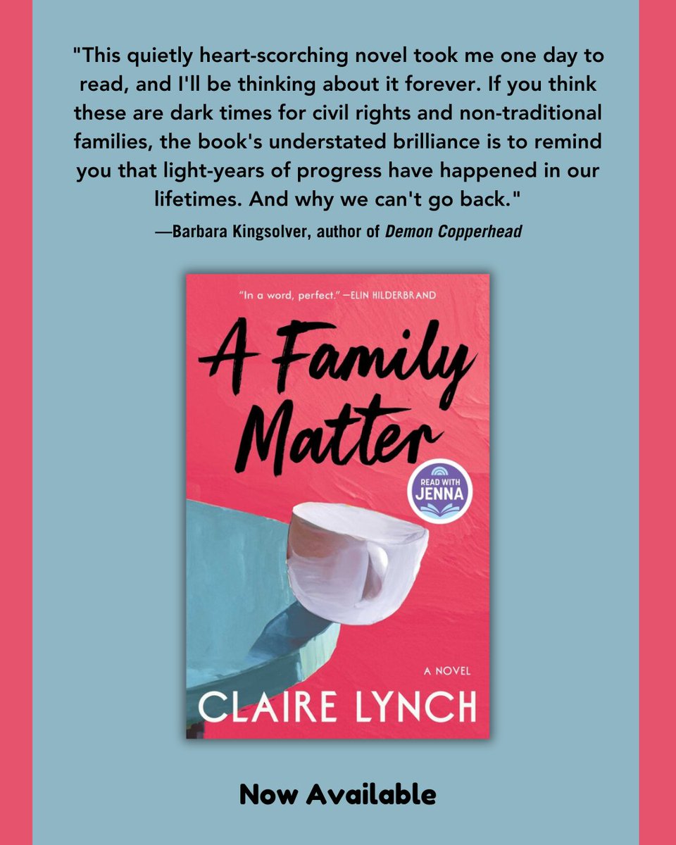 "This quietly heart-scorching novel took me one day to read, and I'll be thinking about it forever. If you think these are dark times for civil rights and non-traditional families, the book's understated brilliance is to remind you that light-years of progress have happened in
