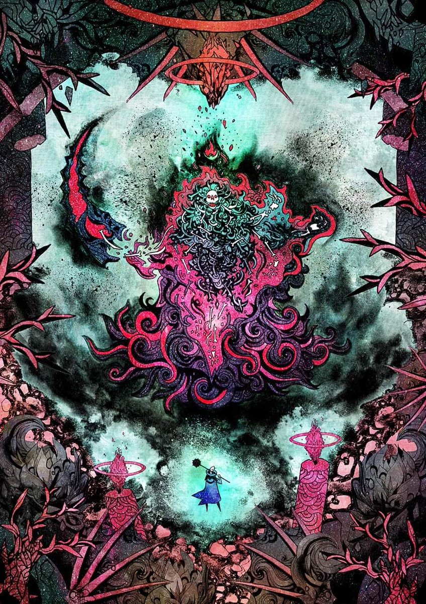 Gaxix's tweet photo. Dark Souls - Gravelord Nito https://t.co/GLLQDJMoD0