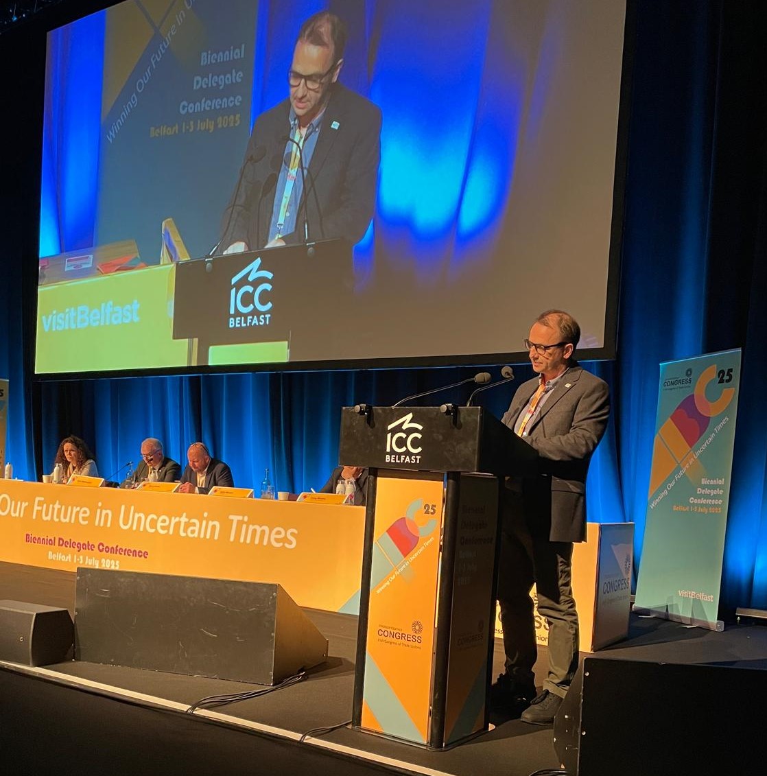 ASTI (@astiunion) on Twitter photo ASTI President Donal Cremin and Vice President Padraig Curley both spoke on parental leave and the need for a flexible model for teachers in line with other workers at #BDC25 today.
<a href="/irishcongress/">Irish Congress (ICTU)</a> ASTI President Donal Cremin and Vice President Padraig Curley both spoke on parental leave and the need for a flexible model for teachers in line with other workers at #BDC25 today.
<a href="/irishcongress/">Irish Congress (ICTU)</a>