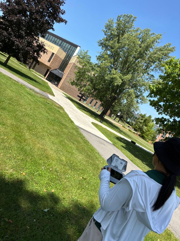 ClarksonCEM's tweet photo. Drone test flights have begun! Our C3G interns have been busy getting together to test fly a state of the art drone which will be used to collect overhead data  St. Lawrence County. #ClarksonU #WeBuildYourFuture #LetsGoTech https://t.co/uOqwhFt0gj