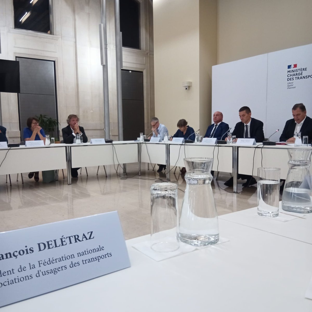 Fnaut (@fnaut_fr) on Twitter photo La #Fnaut intègre le Comité d'Orientation des Infrastructures (COI) à la demande du Ministre chargé des Transports Philippe Tabarot 🙏 un honneur et une responsabilité que le Président de la Fnaut prend à bras le corps ! 💪
<a href="/F_Deletraz/">François Deletraz</a> <a href="/PhilippeTabarot/">Philippe Tabarot</a> La #Fnaut intègre le Comité d'Orientation des Infrastructures (COI) à la demande du Ministre chargé des Transports Philippe Tabarot 🙏 un honneur et une responsabilité que le Président de la Fnaut prend à bras le corps ! 💪
<a href="/F_Deletraz/">François Deletraz</a> <a href="/PhilippeTabarot/">Philippe Tabarot</a>