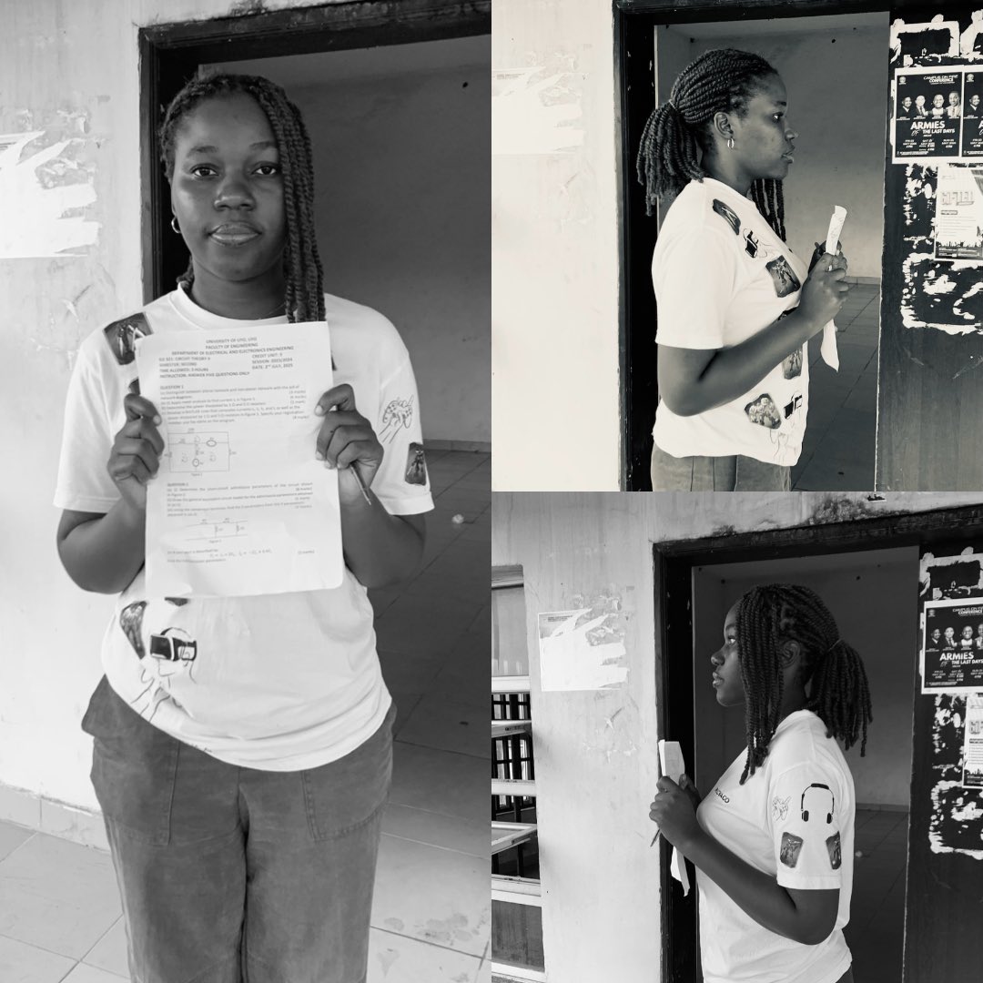 University of Uyo
Electrical and Electronics Engineering 300 level
Second Semester Exams 

Gm from Aymiee✨