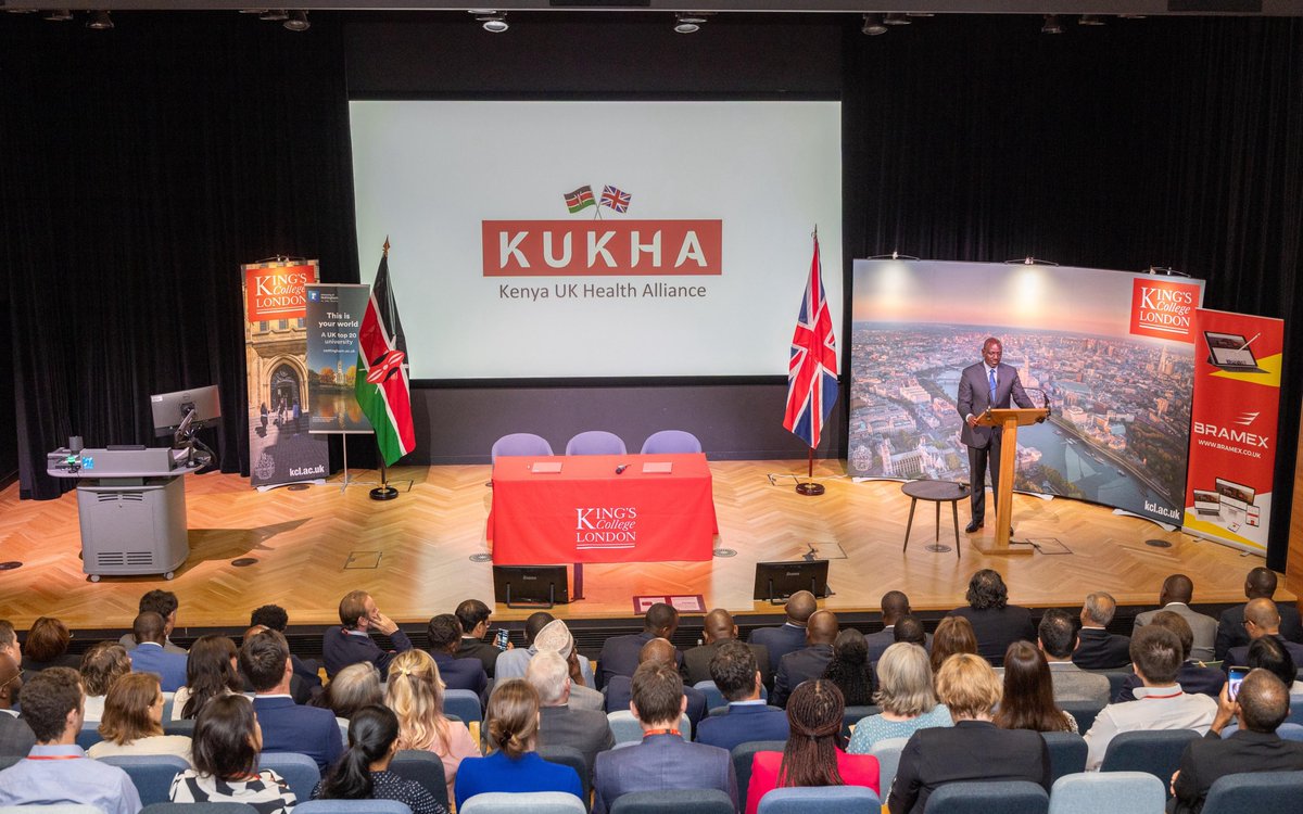 WilliamsRuto's tweet photo. Kenya and the United Kingdom are deepening their longstanding partnership in health through collaboration in research, innovation and capacity building.

Witnessed the signing of MoUs with the University of Nottingham and King’s College London to join the Kenya-UK Health Alliance in establishing Centres of Health Education and Research Excellence in Kenya, one of the three in Africa.

Also signed was an MoU with the Liverpool School of Tropical Medicine to support local manufacturing through the BRITE initiative at the BioVax Institute.

These initiatives are building local expertise, advancing research, and ensuring equitable access to care, key pillars of Kenya’s journey towards Universal Health Coverage.