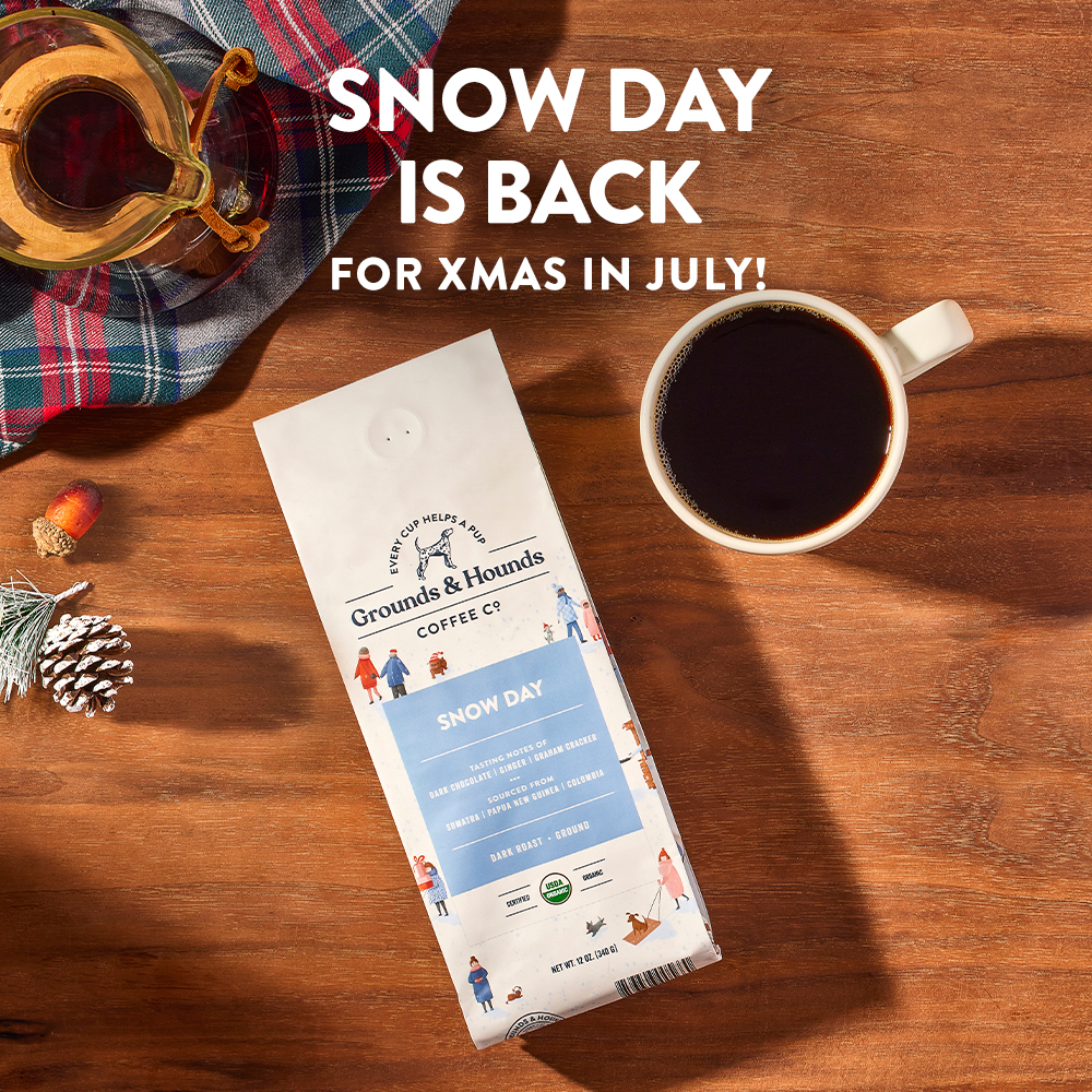 ‘Tis the season… kinda.
Snow Day Winter Roast is making a surprise summer comeback! Limited time. Unlimited cozy. 🎄☀️ bit.ly/4bSadq1