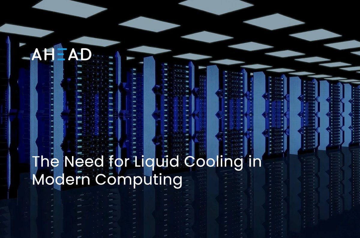 Is your #DataCenter ready for the next wave of AI-driven demand? 🌊

Our whitepaper outlines the shift toward #LiquidCooling, the benefits of direct-to-chip technology, and how #AHEADFoundry supports seamless deployment.

Download now ⤵️
bit.ly/45CBUUG