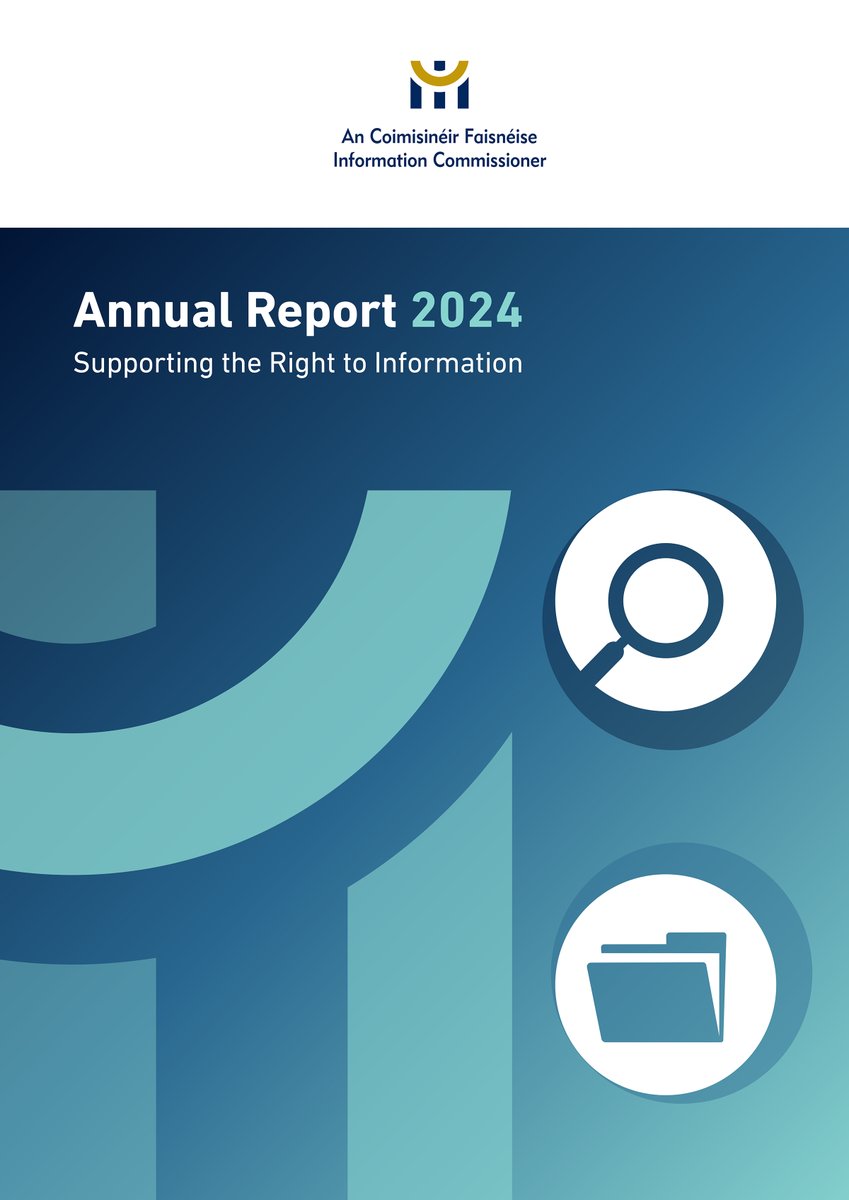 Information Commissioner Ger Deering will be publishing his Annual Report for 2024 tomorrow, Thursday 3 July.