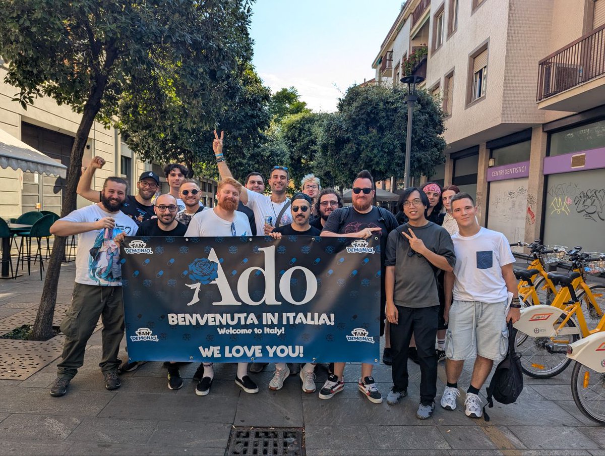 Welcome to Italy <a href="/ado1024imokenp/">Ado</a> and <a href="/ado_staff/">Ado Staff</a> #Adohibana_Milan