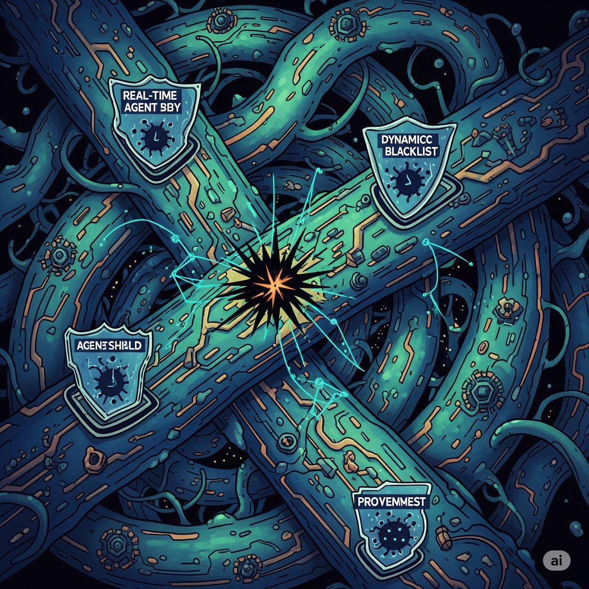 TAPBlockchain's tweet image. 1️⃣ Real-Time Agent Blacklists
@recallnet could let DAOs or protocols instantly blacklist agents with proven malicious behavior onchain, protecting the entire ecosystem without central gatekeepers. 

#AIIntegrity #RecallNet #deprem #GalaxyUnpacked #CryptoNews