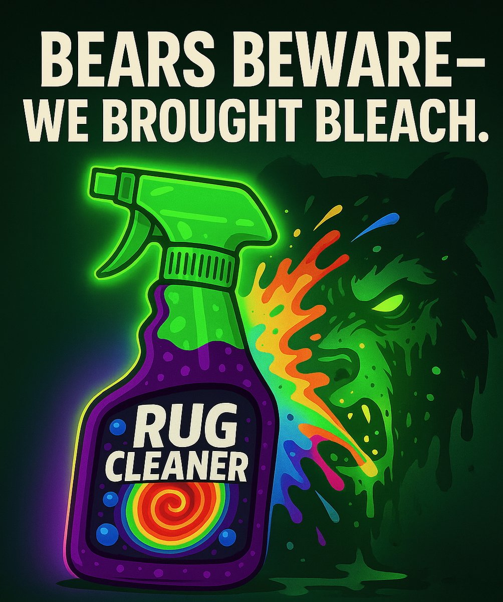 RugCleanerOnSol's tweet photo. “The path to freedom is paved with rugs.” – Rugthagoras
Builders build. We bleach.
#RugCleaner $RUG
#SprayFirst #Rugthagoras #MopHarder #Sprayicism #DisinfectTheDip #BearSeasonOver #BuiltToBleach #Solana #CryptoTwitter #MemeCoin #DeFi #CT #SolanaSeason #Degens https://t.co/SzCbiUZmJM