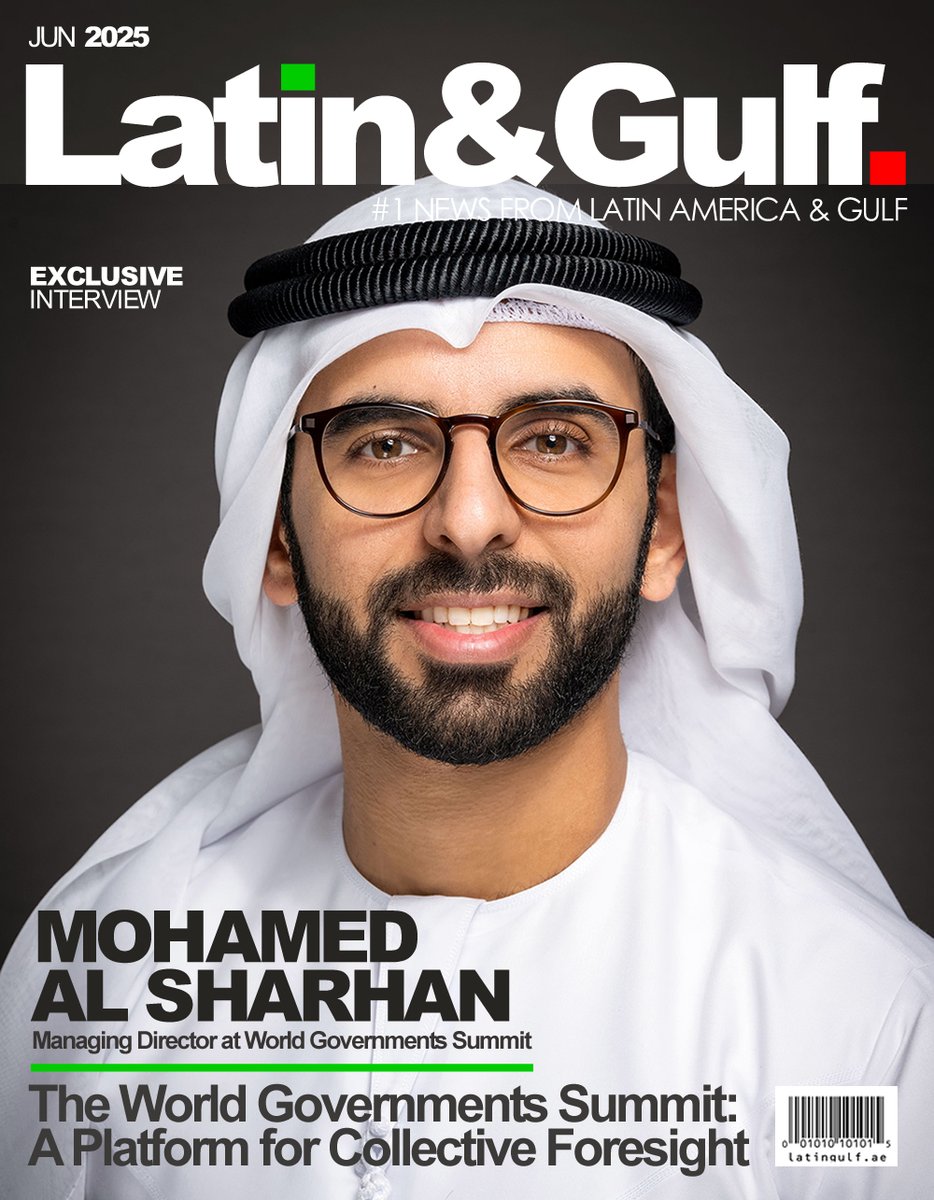 Exclusive Interview with Mohamed Al Sharhan: Managing Director at <a href="/WorldGovSummit/">World Governments Summit</a> .Sharing his vision for deepening ties with Latin America, and why governments today must operate less like static institutions and more like living, adaptive systems.
latingulf.ae