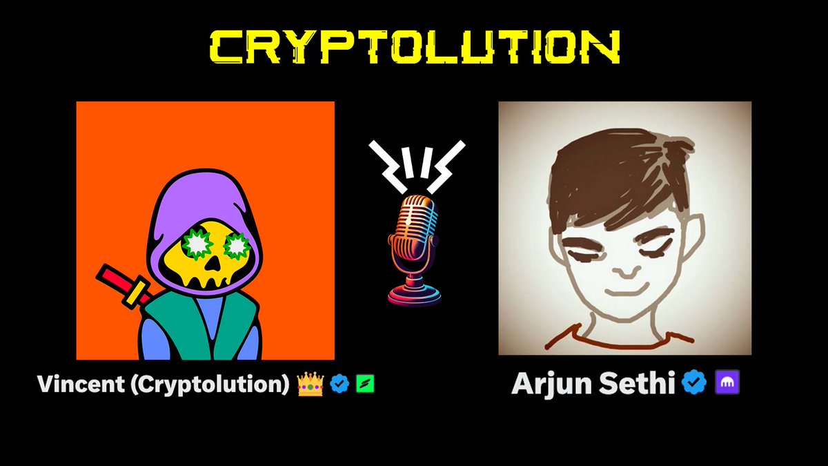 Vincent (Cryptolution) 👑 (@cryptolution101) on Twitter photo Say I were to interview <a href="/arjunsethi/">Arjun Sethi</a> (CEO, @KrakenFX), what questions would you ask? 👇 Say I were to interview <a href="/arjunsethi/">Arjun Sethi</a> (CEO, @KrakenFX), what questions would you ask? 👇