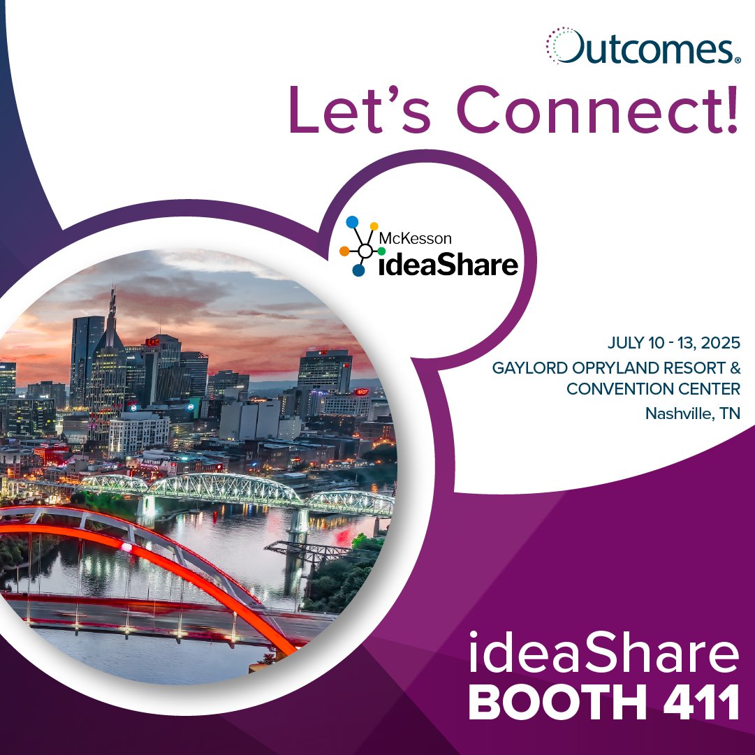 We’re excited to join independent pharmacy leaders at McKesson ideaShare to talk innovation, impact, and the future of care. Our team would love to show you how Outcomes is powering business optimization and growth solutions tailored to help your business.

See you in Nashville!