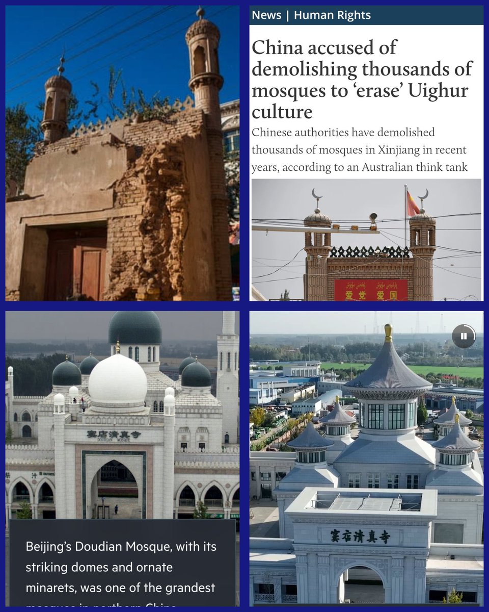 PoornimaNimo's tweet photo. China is fifty years ahead of India.

I agree. 

That is why it has demolished all the Mosques in China and placed all Mslm Uighurs in concentration camps.
Would you like India to be like China ?? https://t.co/tYDgrjIxSq