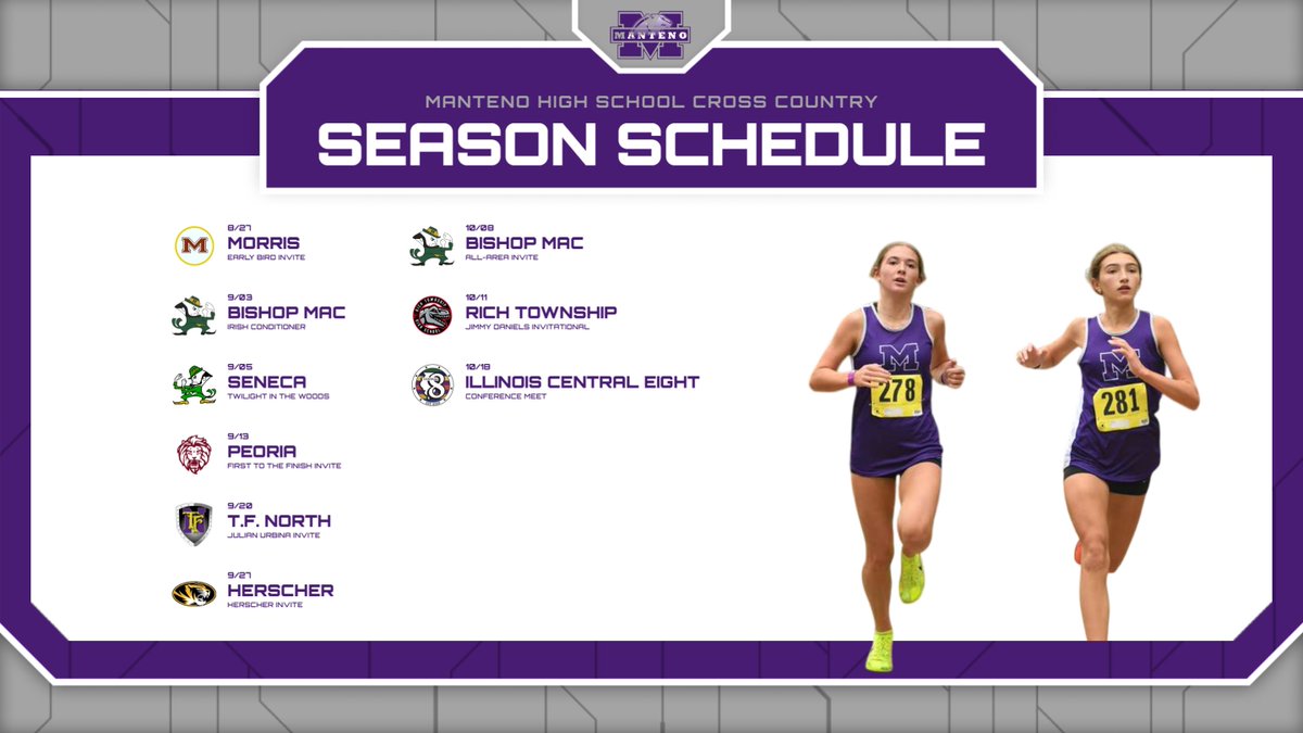 Ready to run this fall! #AllPurpleAllIn