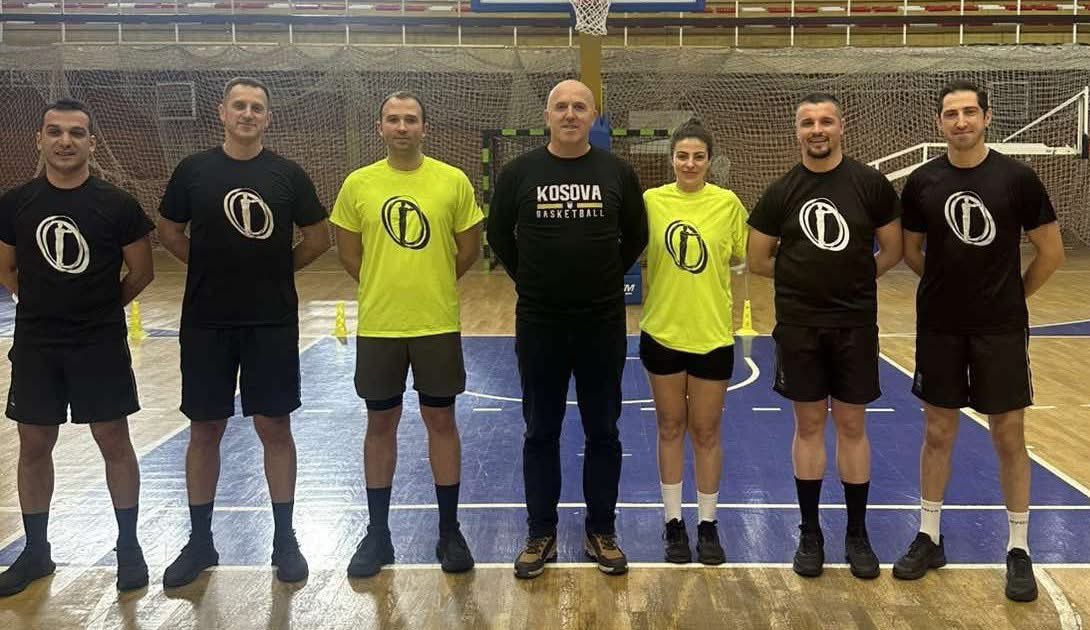 FBK me 6 gjyqtarë të licencuar për periudhën 2025-27, për herë të parë një femër 💪

🏀Federata e Basketbollit e Kosovës (FBK) me kënaqësi njofton se është njoftuar nga Sekretari i Përgjithshëm i FIBA-s, Andreas Zagklis me vendimin e Komisionit Teknik të FIBA-s për licencimin e