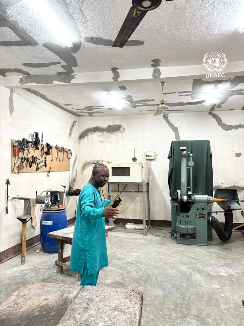 📍Dapaong, 23–24 juin 🇹🇬 | L’UNREC, l’UNMAS, les Nations Unies au Togo et le CICR ont visité le centre hospitalier régional de Dapaong et le CRAO pour évaluer les dispositifs d’assistance médicale et psychologique mis en place pour les victimes de mines et engins explosifs.