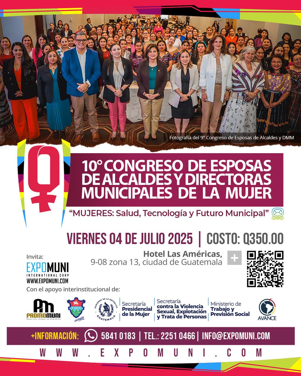 expomuni's tweet photo. 10° Congreso de Esposas de Alcaldes y Directoras Municipales de la Mujer | https://t.co/d3JWW0H4Lv https://t.co/FWwjLQodwL
