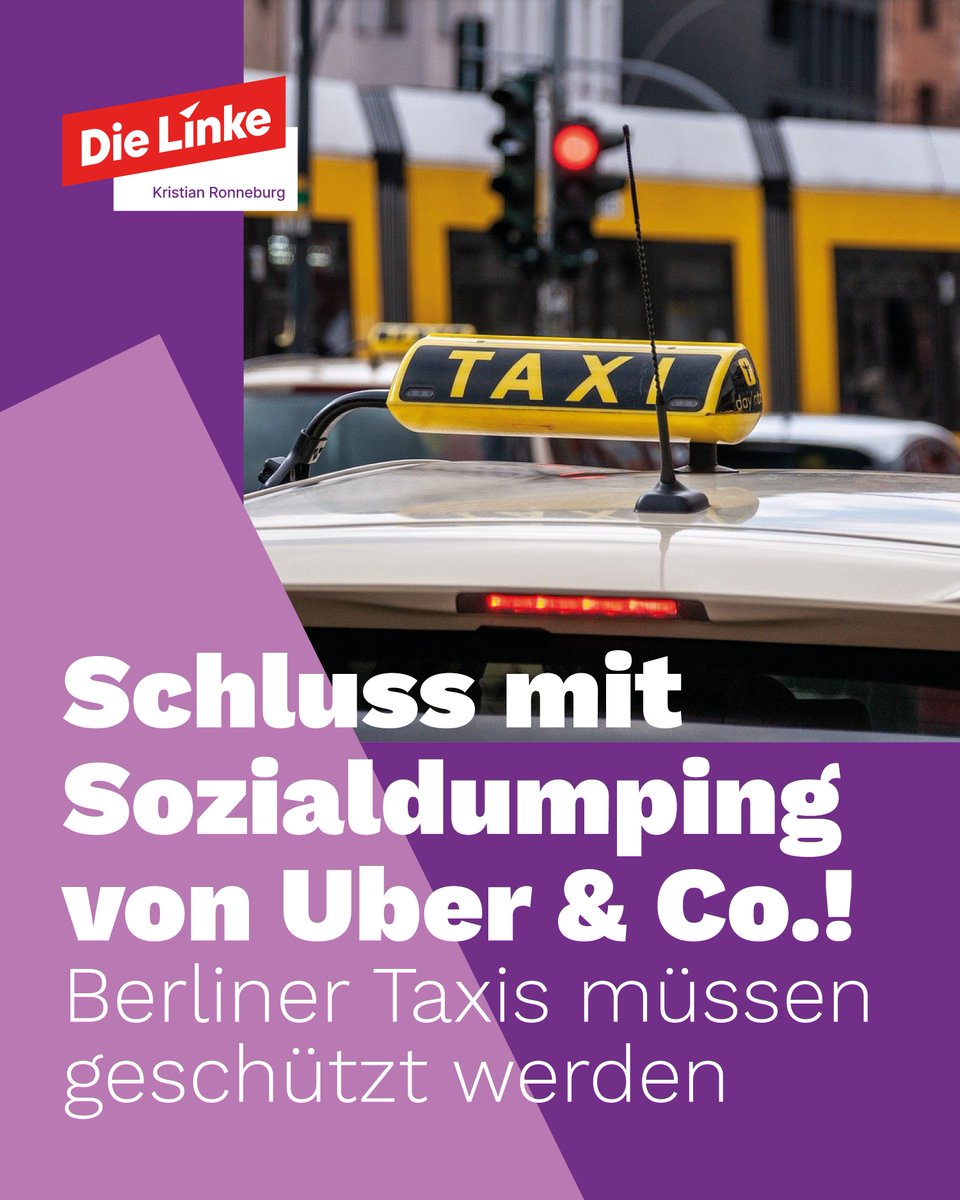 Kristian Ronneburg (@k_ronneburg) on Twitter photo In 13 deutschen StÀdten demonstrierte heute das Taxigewerbe und fordert Mindestfahrpreise fÃŒr Mietwagen. <a href="/dieLinke/">Die Linke</a> unterstÃŒtzt die Forderung des Taxigewerbes. Mindestpreise fÃŒr Mietwagen in Berlin sind lÀngst ÃŒberfÀllig. <a href="/LinksfraktionB/">Linksfraktion Berlin</a> linksfraktion.berlin/politik/presse⊠In 13 deutschen StÀdten demonstrierte heute das Taxigewerbe und fordert Mindestfahrpreise fÃŒr Mietwagen. <a href="/dieLinke/">Die Linke</a> unterstÃŒtzt die Forderung des Taxigewerbes. Mindestpreise fÃŒr Mietwagen in Berlin sind lÀngst ÃŒberfÀllig. <a href="/LinksfraktionB/">Linksfraktion Berlin</a> linksfraktion.berlin/politik/presseâŠ