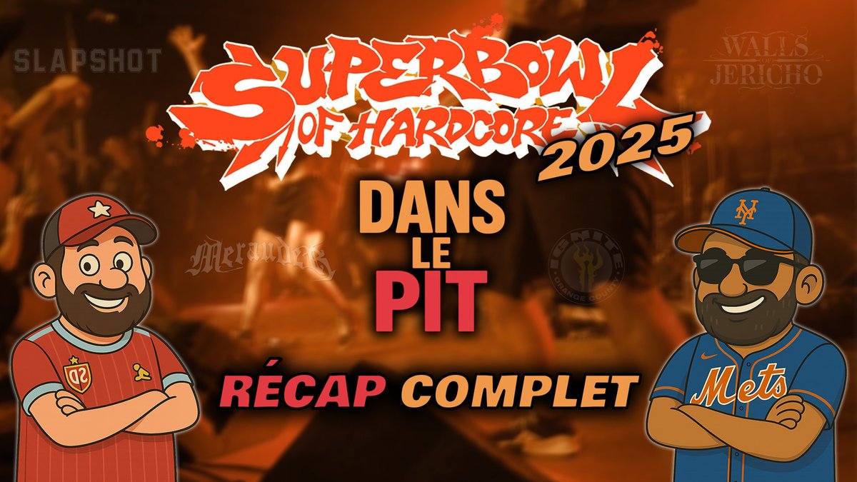 🔥 2 jours de riffs et de chaos à Rennes :
On te débriefe le Superbowl of Hardcore 2025 dans un nouvel épisode podcast 🧠💥
👉 Coups de cœur, ambiance, surprises

Avec <a href="/LuPetitLouis/">Le Petit Louis</a> 

🎧 YouTube : youtu.be/mCefG_Z3ssY?si…

#DansLePit #Hardcore #SuperbowlOfHardcore #Metal #Podcast