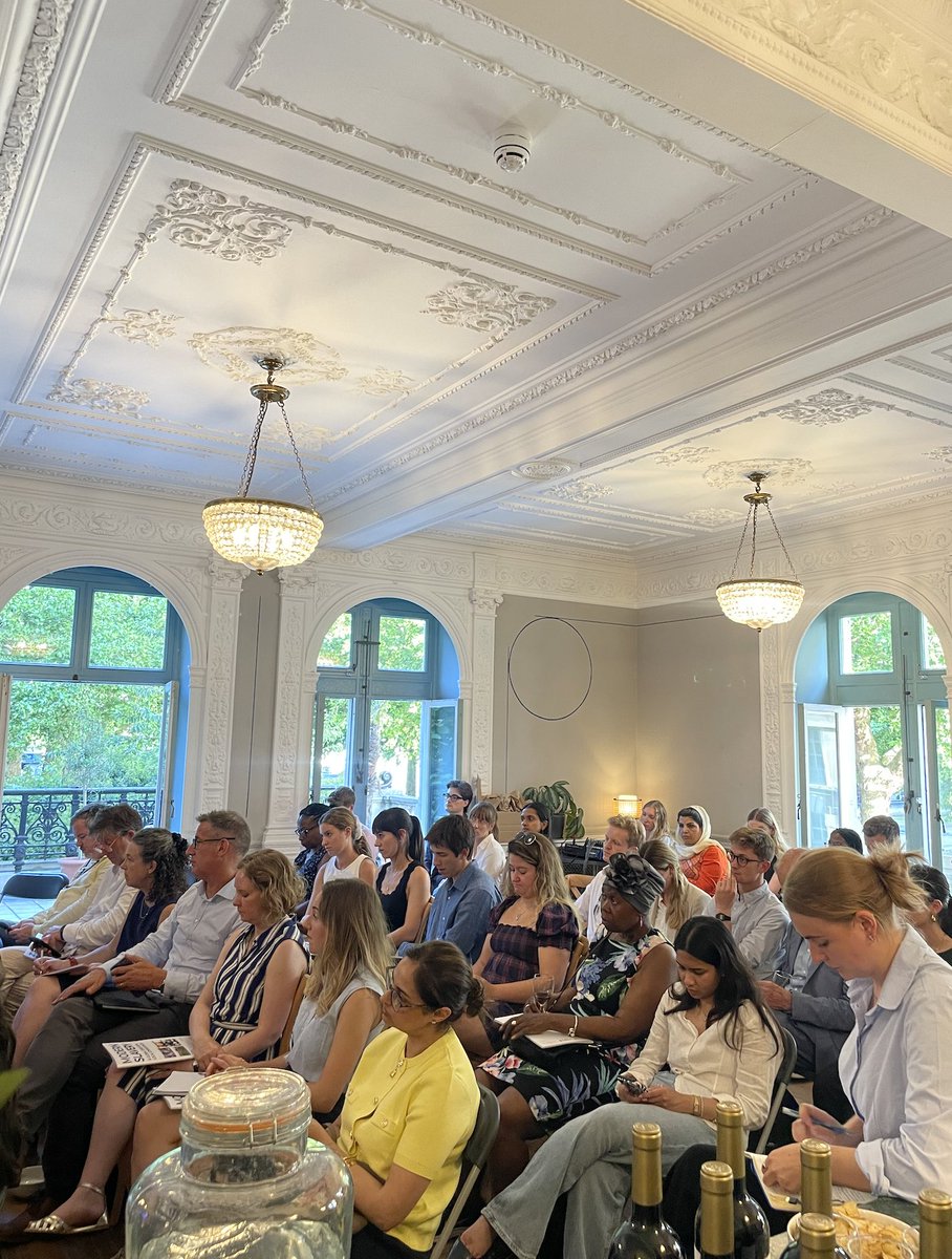 Last night we launched CGP’s new report “Modern Slavery: A Global Crisis with Local Consequences.” A pleasure to chair such a compelling discussion - huge thanks to Zoe for a brilliant report &amp; to our panellists for their powerful, inspiring insights.