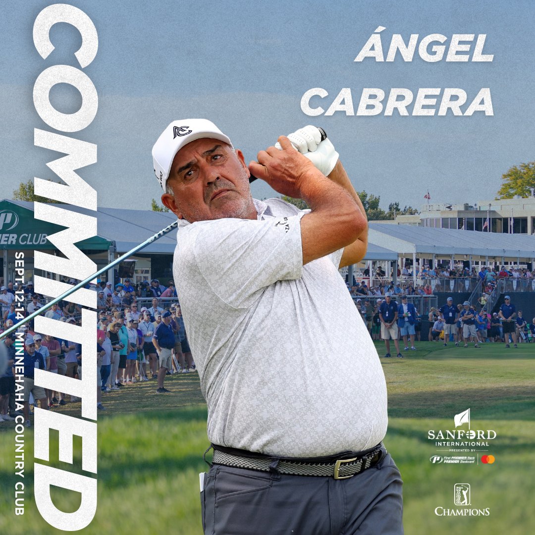 SanfordIntl's tweet image. Following up the 4th with another bang 💥

John Daly, Ángel Cabrera, and Ken Duke return to Sioux Falls this September ⛳

See them in action by getting your tickets today!

#SanfordIntl | #MoreThanGolf