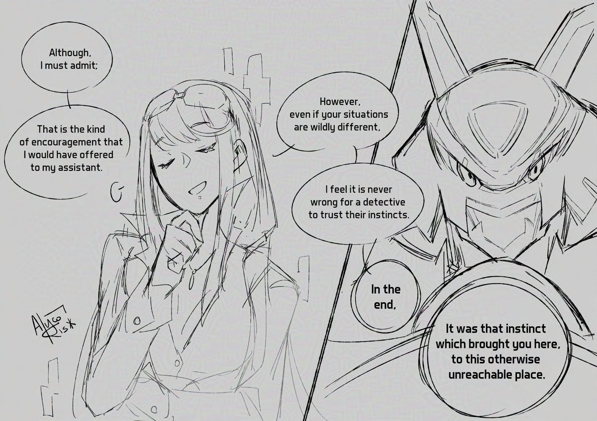 Alycoris's tweet image. Encouragement