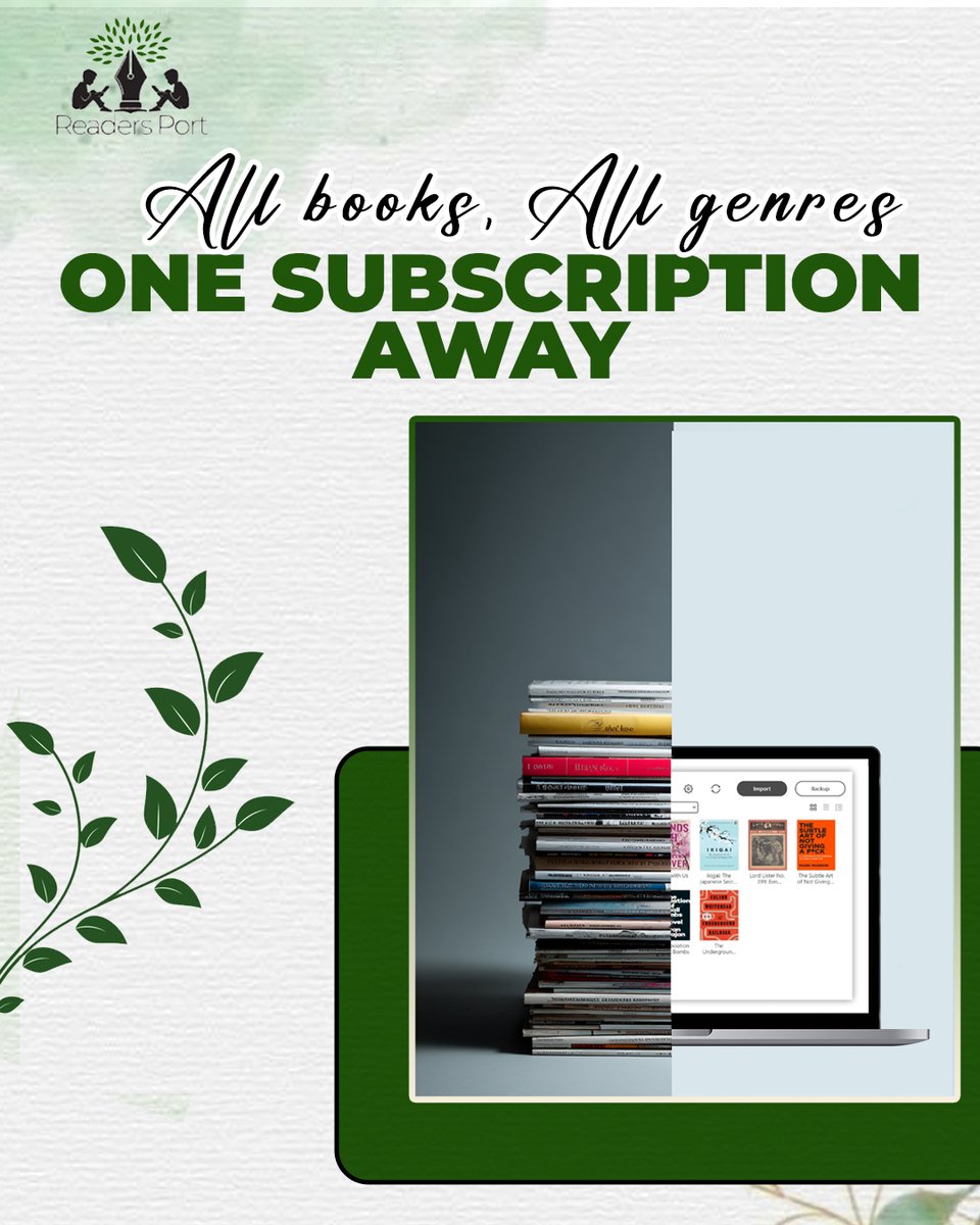 readersport2's tweet photo. 📚 A World of Stories Awaits You
From heart-racing mysteries to soul-stirring romance and magical adventures—Readers Port is your gateway to unlimited imagination.
🌟 Stay tuned and be the first to explore our universe of endless stories!
#ReadersPort #BookLoversUnite #Books https://t.co/wHmpXbSRhm