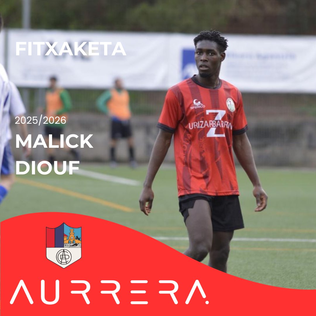 🆕Malick Diouf, Aurrerako jokalari berria.

Aurreko hegaleko jokalari bizkorra da, eta Abadiñotik dator. Aurretik Zalduan ere aritu zen.

🤗Ongi etorri, Malick!

2️⃣0️⃣2️⃣5️⃣-2️⃣0️⃣2️⃣6️⃣

#AurreraBeti 🔴🔵
