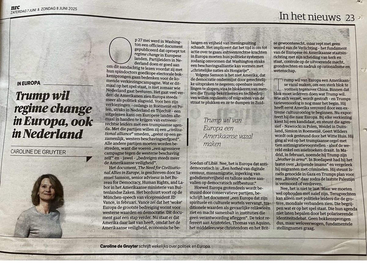 Lees dit goed. Zeer verontrustend.