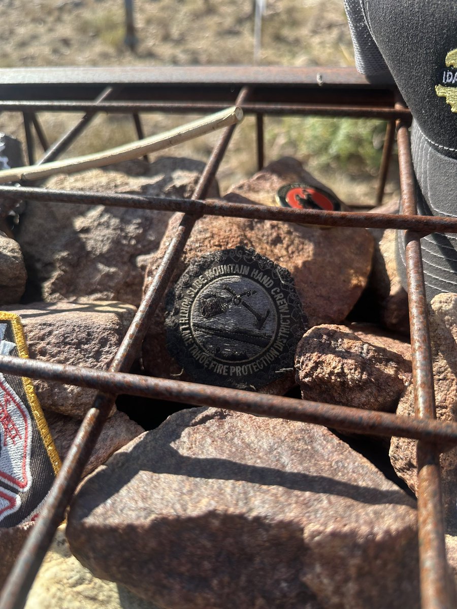 Our Slide Mountain Hand Crew’s recent assignment took them from prepositioning in Flagstaff, AZ to the Seven Springs Fire near Mescalero, NM. After a long shift, they came across two abandoned heeler pups alone in the rain. They couldn’t leave them behind—so they brought them