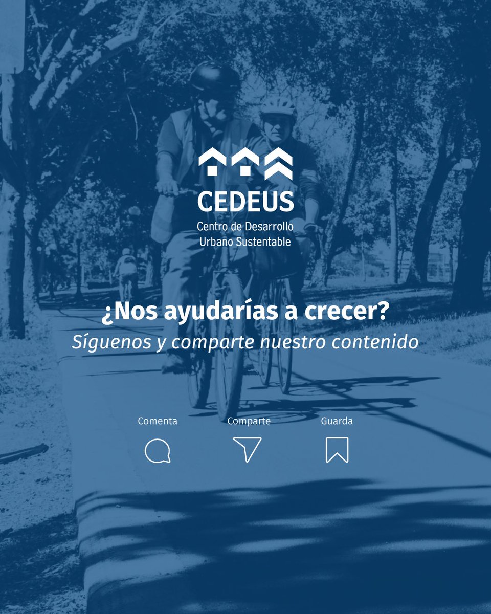 Centro de Desarrollo Urbano Sustentable - CEDEUS (@cedeuschile) on Twitter photo 🚴♂️El investigador <a href="/rhurtubia/">Ricardo Hurtubia (⧖)</a> conversó con CHV para abordar la imprudencia de algunos automovilistas y el cuidado que deben tener junto a los ciclistas. Incentivar transporte sustentables es clave.
Revisa el artículo completo en el siguiente enlace: cedeus.cl/blog/2025/07/0… 🚴♂️El investigador <a href="/rhurtubia/">Ricardo Hurtubia (⧖)</a> conversó con CHV para abordar la imprudencia de algunos automovilistas y el cuidado que deben tener junto a los ciclistas. Incentivar transporte sustentables es clave.
Revisa el artículo completo en el siguiente enlace: cedeus.cl/blog/2025/07/0…