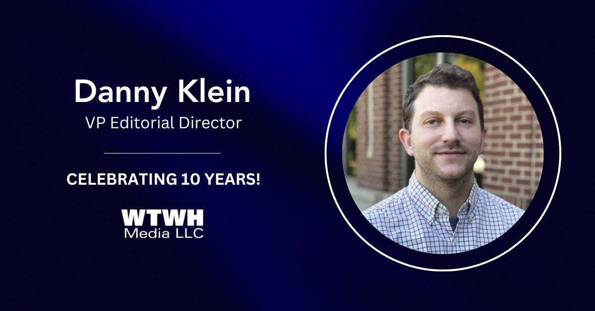 Arrowfly_LLC's tweet photo. Today marks 10 years for Danny! He is the VP Editorial Director for our Foodservice, Retail, and Hospitality brands. Congrats on a decade!! https://t.co/TI1GkDfKxb
