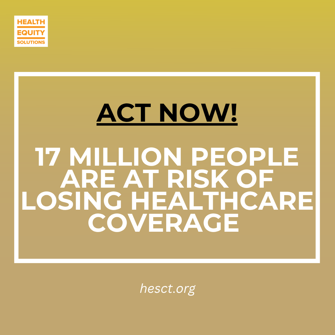 Yesterday, the Senate passed a reconciliation bill that will result in 17 million people losing health care coverage! Call your U.S. Representative at (202) 224-3121 and urge them to vote NO on final passage.