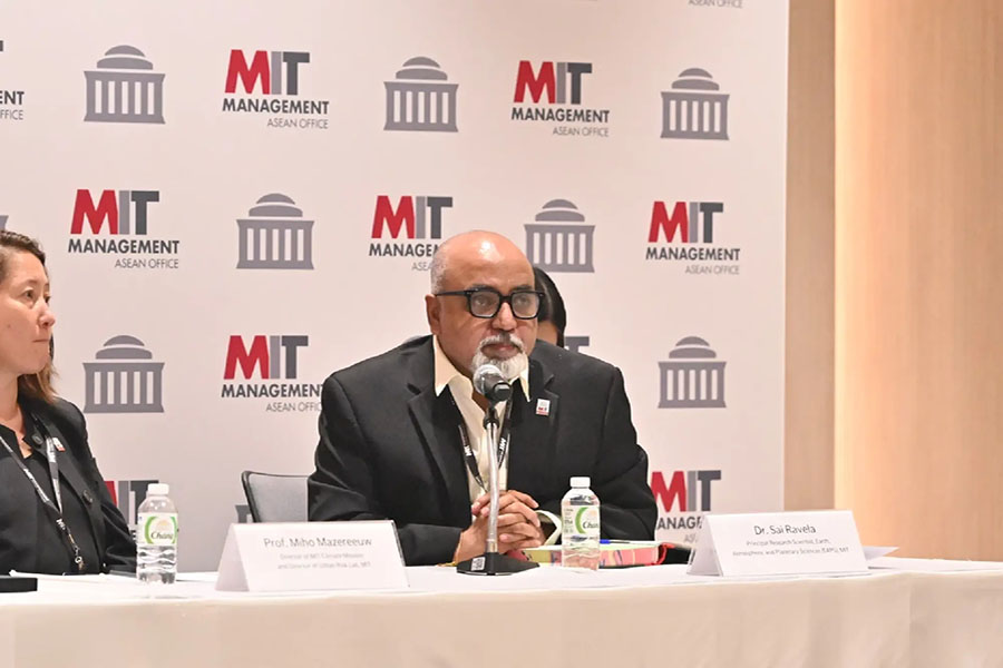 In a keynote @ a disaster management conference in #Thailand, <a href="/eapsMIT/">MIT EAPS</a> Principal Research Scientist/CS3 affiliate Sai Ravela shared his expertise on mitigating risks from natural &amp; #climate disasters, including #AI-driven exposure &amp; vulnerability mapping. tinyurl.com/n3jbyz8n