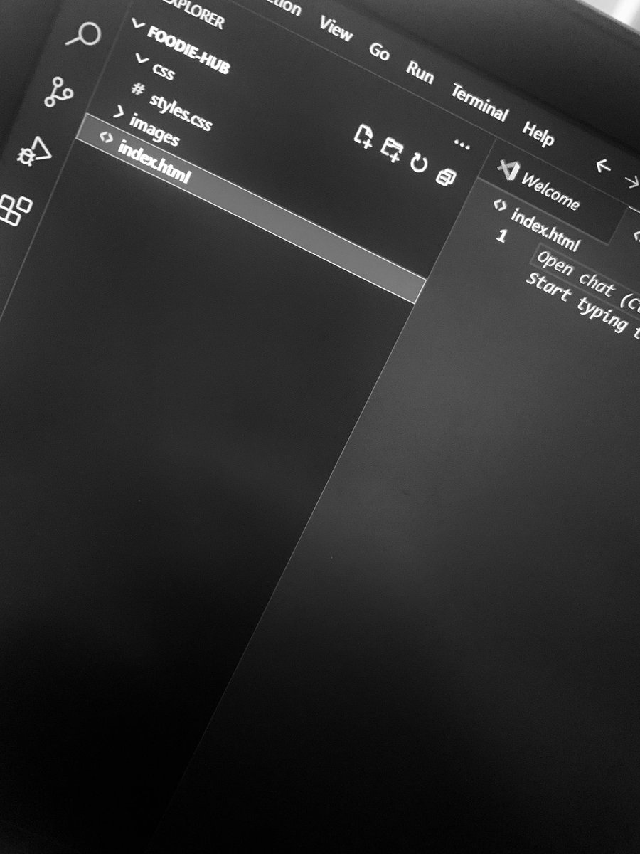 Roqiyapirzadeh's tweet image. Start working on our new assignment..🤓
@E_Ehrari 
@Wajiha_Niazi 
@CodeToInspire 
#AfghanGirlCode
#HTML
#CSS