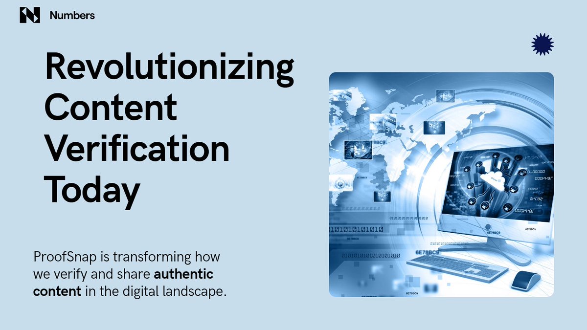 Probiduc01's tweet image. One tap, zero doubt. ProofSnap is revolutionizing content verification!  Capturing and sharing authentic media has never been easier. Let&apos;s embrace this game-changer for digital trust. #NumbersProtocol  #Blockchain #ProvenanceTool $NUM