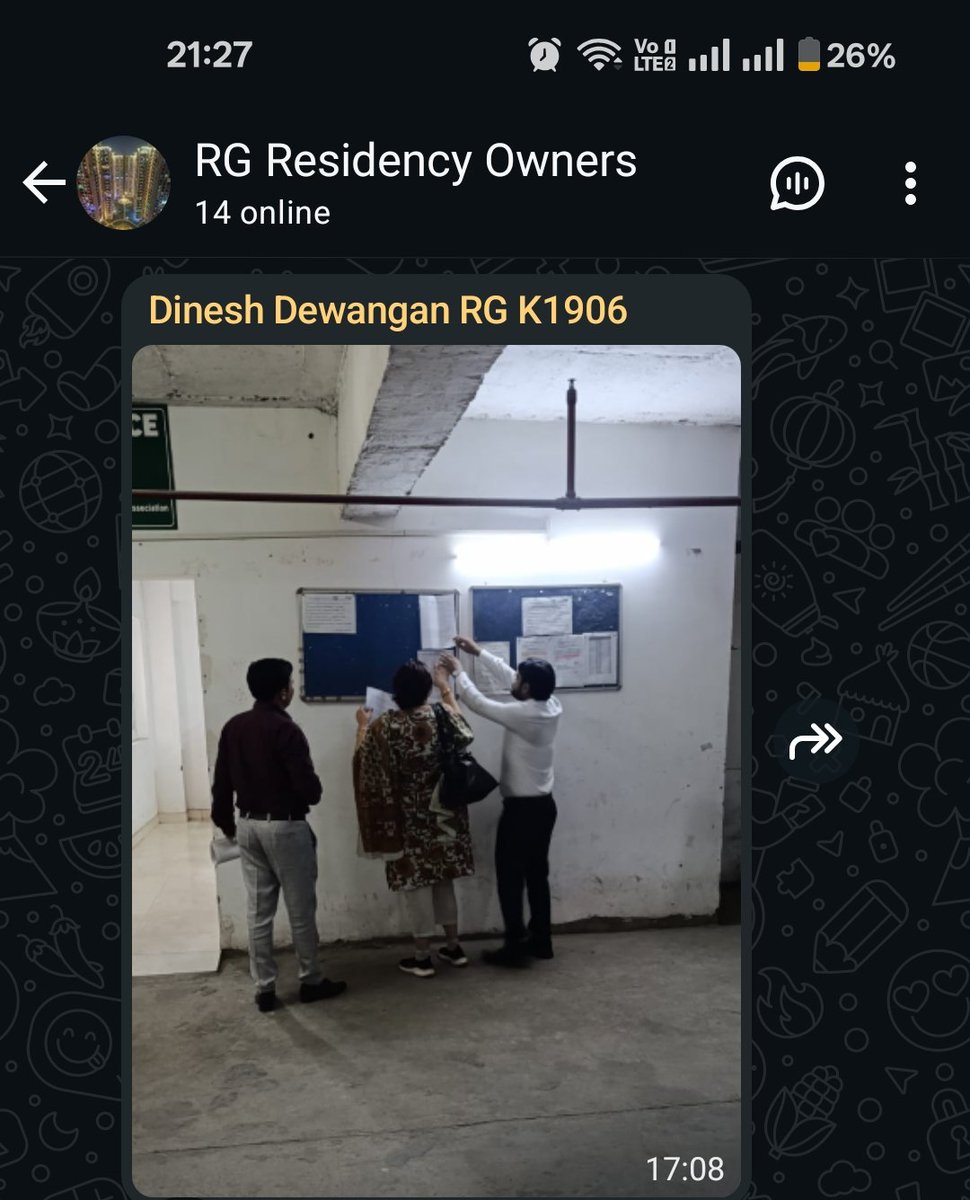 Pushpendra1267's tweet image. @dmgbnagar Sir,देखिए कैसे नियम-कायदों को ताक पर रखकर AOA चुनाव कराए जा रहे हैं। नोएडा में UP अपार्टमेंट एक्ट और बायलॉज को दरकिनार किया जा रहा है। @SureshKKhanna @NHRF100x @dr_maheshsharma @PankajSinghBJP