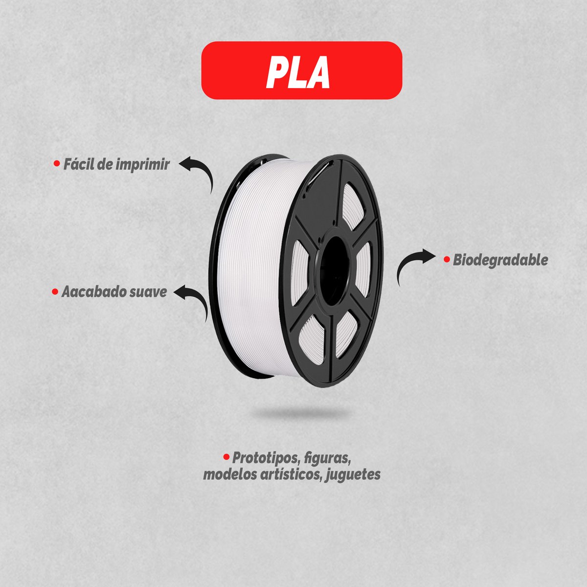 3DMarketMx's tweet photo. ¿No sabes qué filamento elegir? 🤔
Conoce las diferencias entre PLA, ABS y PETG y elige el mejor para tu proyecto 3D. 👇

📌 Desliza para descubrir sus ventajas y usos.

🌐 https://t.co/x6ktFfNwZH

#Filamento3D #PLA #ABS #PETG #Impresión3D #Consejos3D #MakerTips https://t.co/KHStBbRzaw